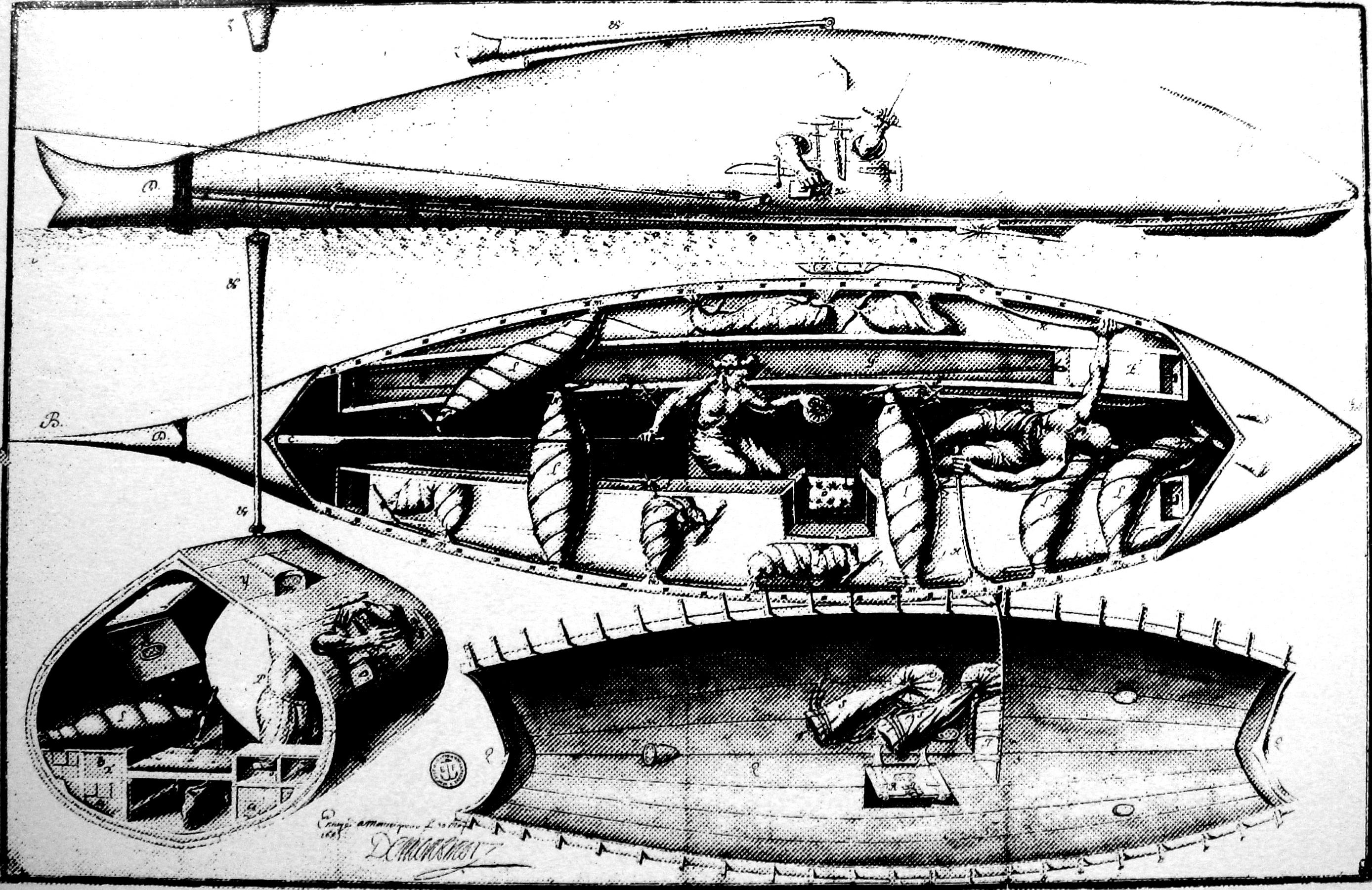 Jean Baptiste Submarine 1689